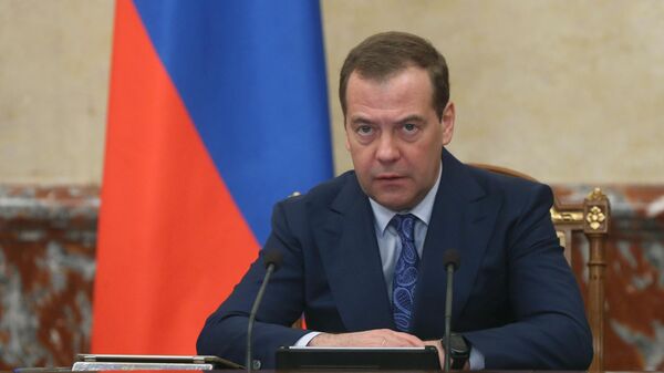  Дмитрий Медведев проводит заседание правительства РФ. 28 марта 2019