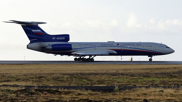 Самолет Ту-154М Open Skies