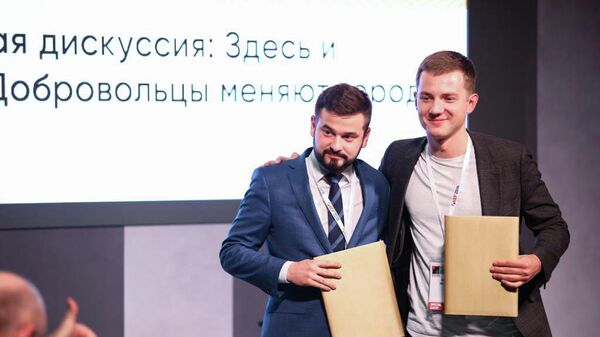 Подписание соглашения о сотрудничестве между Ассоциацией волонтерских центров и молодежной организацией Студенты России