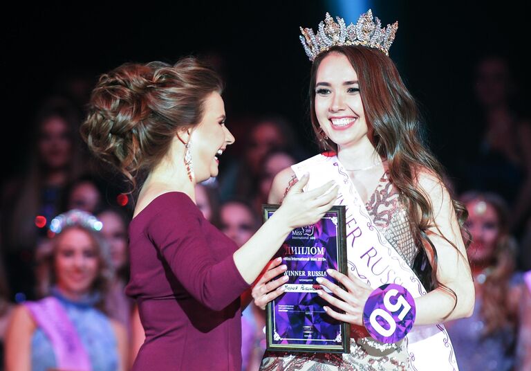 Победительница конкурса красоты Miss International Mini 2019 Russia Мария Рыбинцева