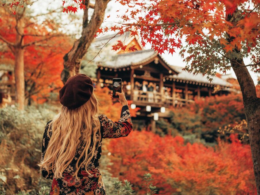 Осень в Японии. Моё самое любимое время года