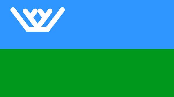 Ханты-Мансийский Автономный Округ - флаг