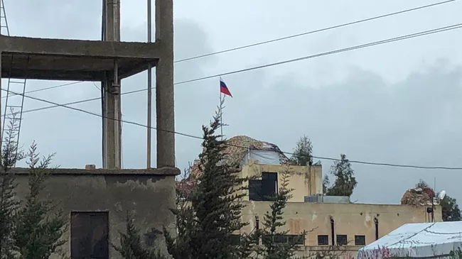 Пункт российской военной полиции в провинции