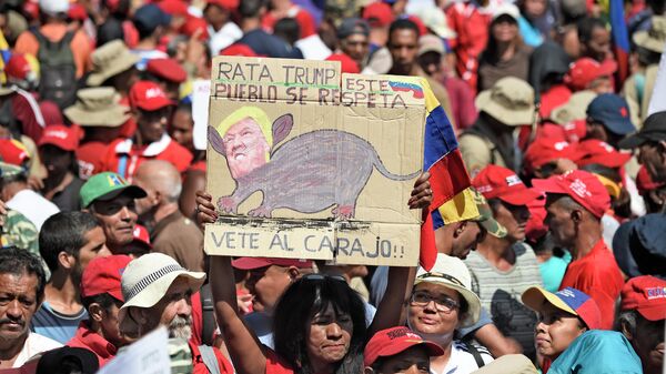  Более 5 миллионов человек вышли на улицы по всей Венесуэле, чтобы поддержать власти страны