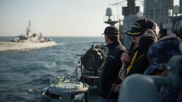 Учения НАТО Sea shield в Черном море