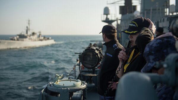 Учения НАТО Sea shield в Черном море. Архивное море