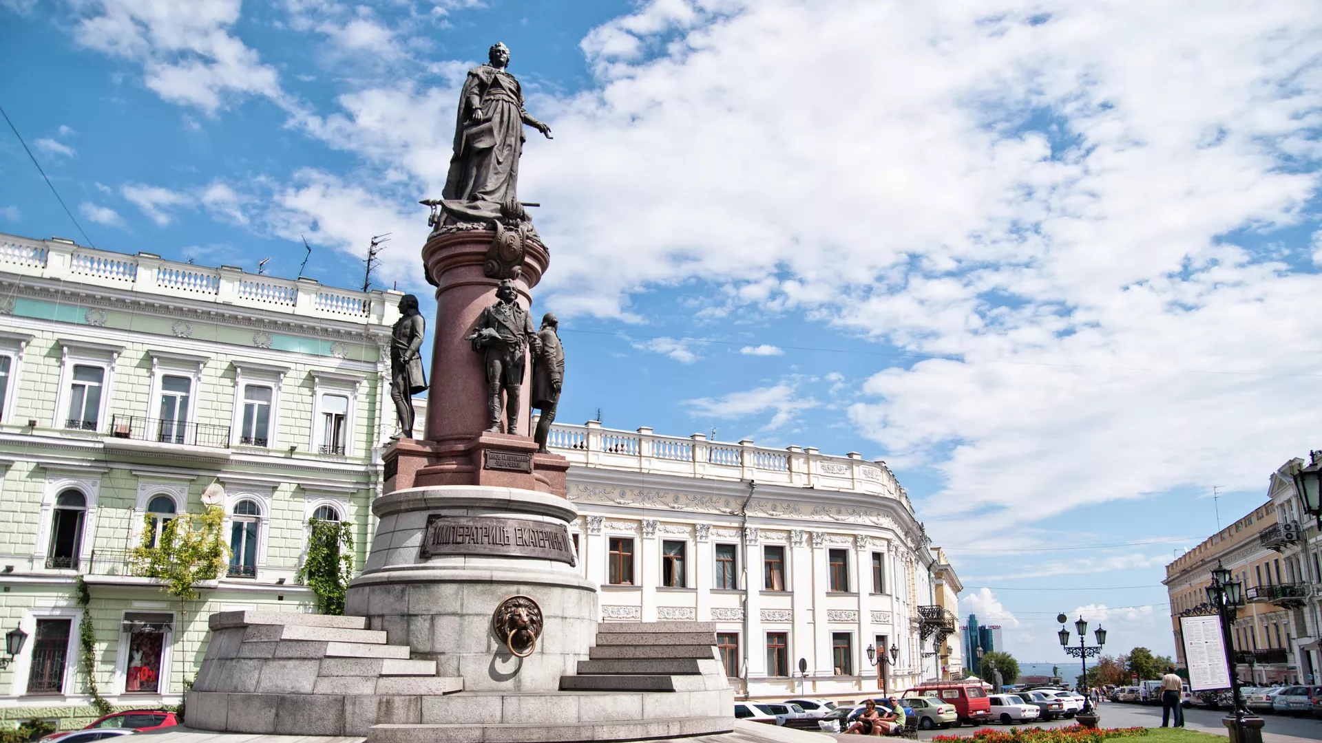 Памятник Екатерине II в Одессе - РИА Новости, 1920, 12.07.2022