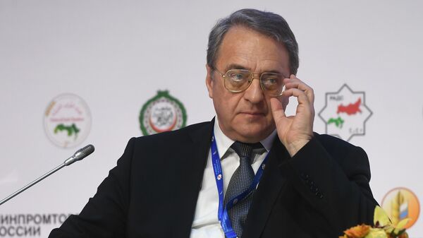 Заместитель министра иностранных дел РФ Михаил Богданов на Российско-арабском деловом совете