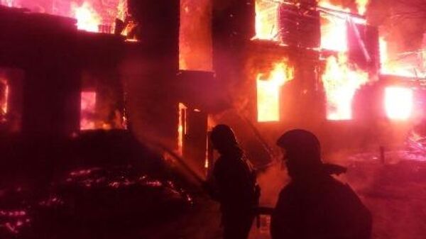 Пожар в жилом доме во Владимирской области