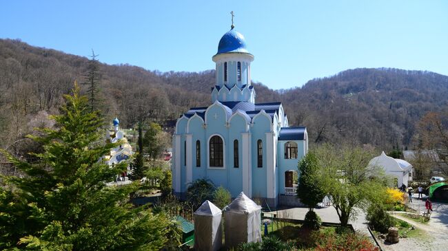 Храм во имя святого великомученика Уара в Троице-Георгиевском женском монастыре