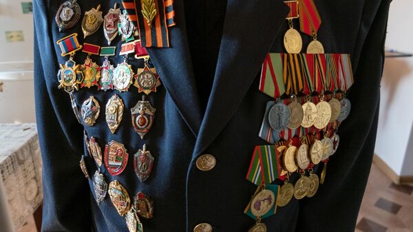 Ордена и медали ветерана Великой Отечественной войны Сергея Барсеговича Оганесяна 