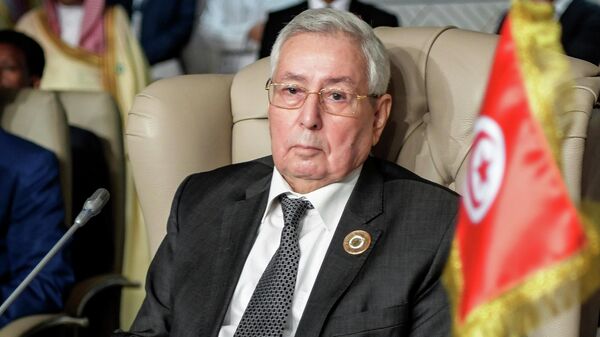 Председатель Совета нации Алжира Абделькадер Бенсалех