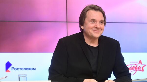 Генеральный директор Первого канала Константин Эрнст на презентации телеканала Победа