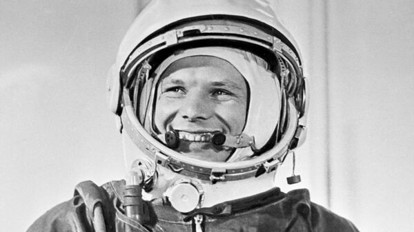 Первый человек полетевший в космос, летчик-космонавт СССР,  Герой Советского Союза Юрий Алексеевич Гагарин