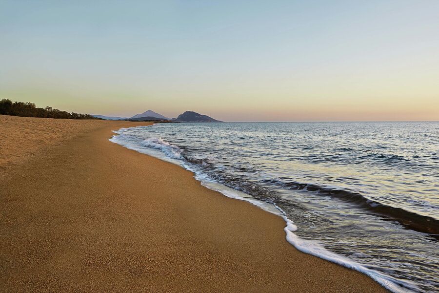 Пляж, Costa Navarino, Греция