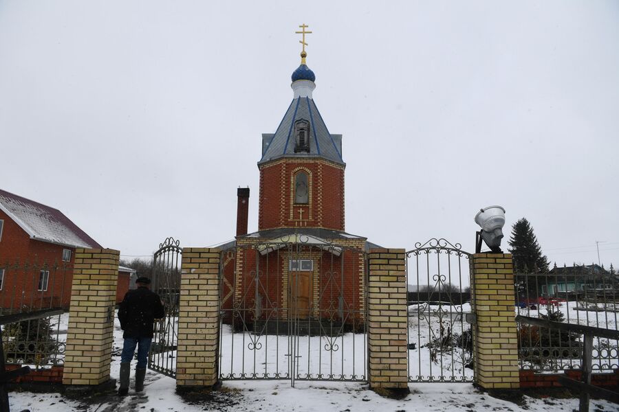 Православный храм в деревне Аполлоновка