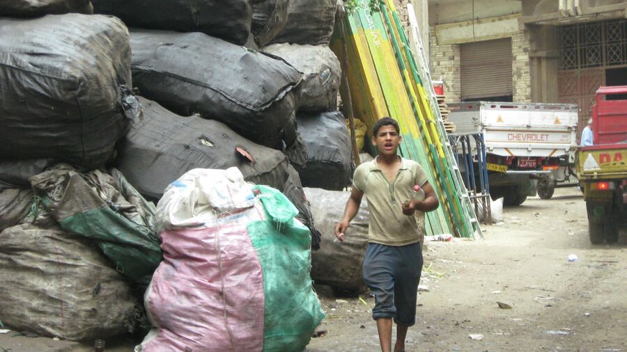 Квартал мусорщиков в Каире