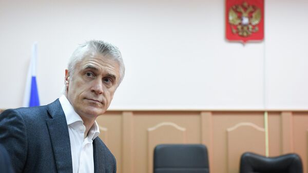 Основатель фонда Baring Vostok Майкл Калви на заседании в Басманном суде Москвы