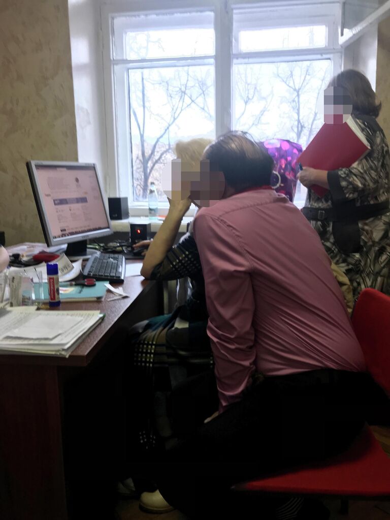 Сотрудники отдела внутренних дел ГУВД Московского горисполкома Совета народных депутатов 