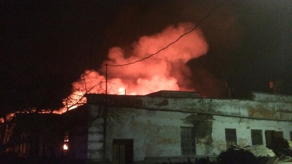 Пожар в Нелидово, Тверская область
