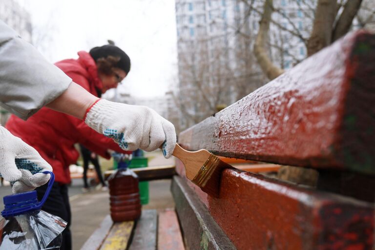 Общегородской субботник в Москве