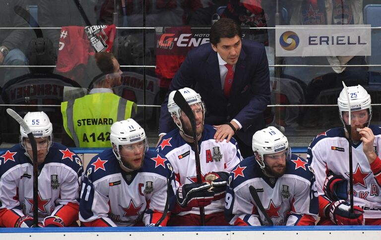 Главный тренер ПХК ЦСКА Игорь Никитин Главный тренер ПХК ЦСКА Игорь Никитин