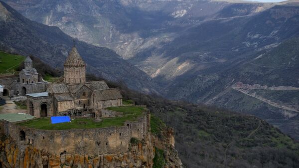 Татевский монастырь в Сюникской области Армении