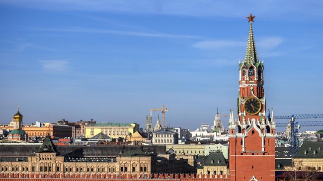 Спасская башня Московского Кремля