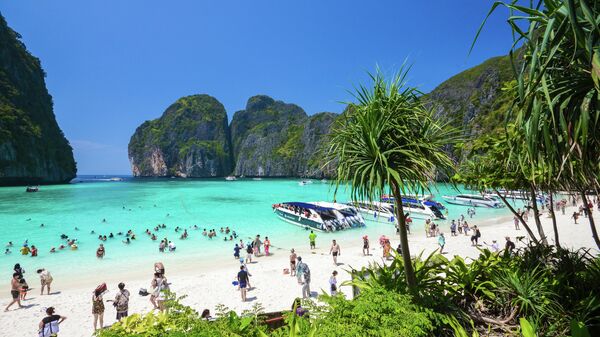 Пляж Майя Бэй в Таиланде