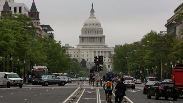 Здание Капитолия в Вашингтоне 
