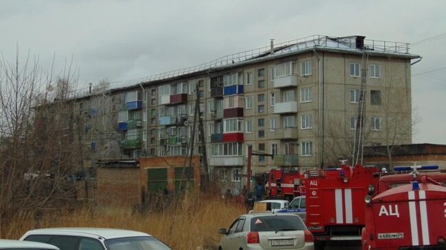 Пожар в жилом доме в городе Канске, Красноярского края. 19 апреля 2019