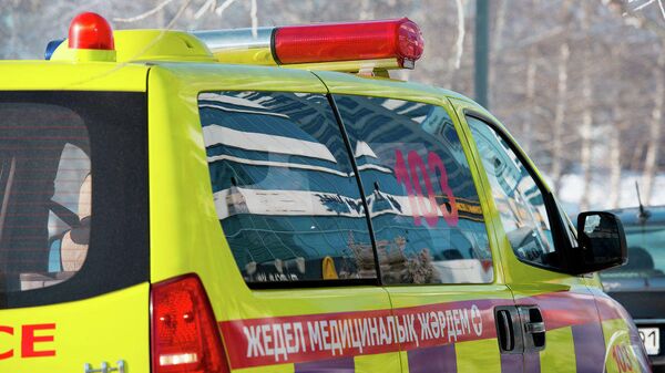 Автомобиль скорой помощи в Казахстане. Архивное фото 