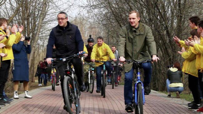 Велосубботник в Москве