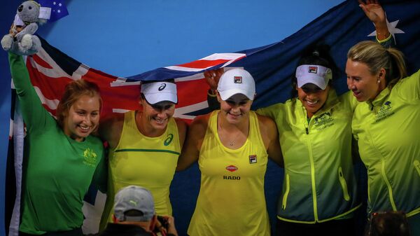 Теннисистки сборной Австралии