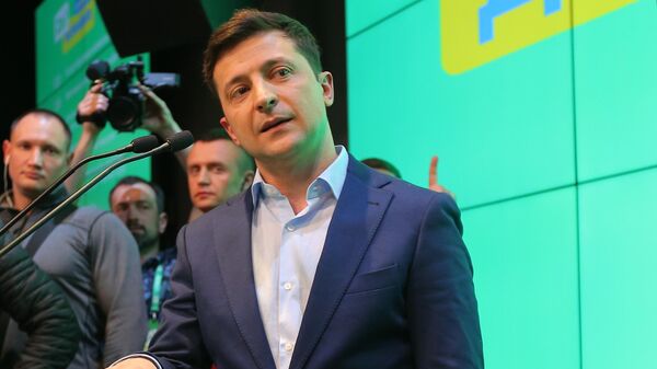 Новоизбранный президент Украины Владимир Зеленский 