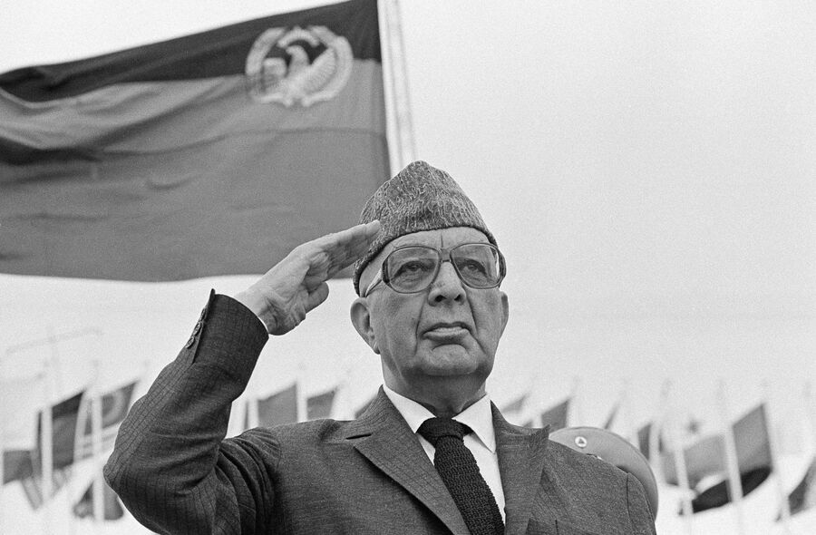 Президент Афганистана Мухаммед Дауд. 15 августа 1976 