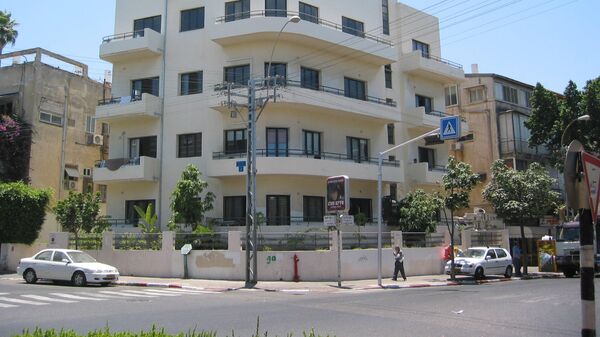 Здание в стиле Баухаус. Тель-Авив, Израиль