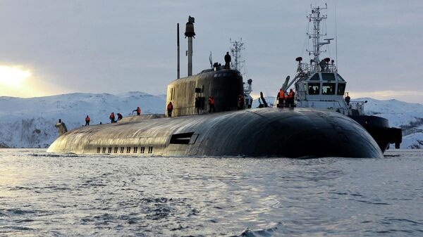 Атомный подводный ракетный крейсер Северного флота Орёл