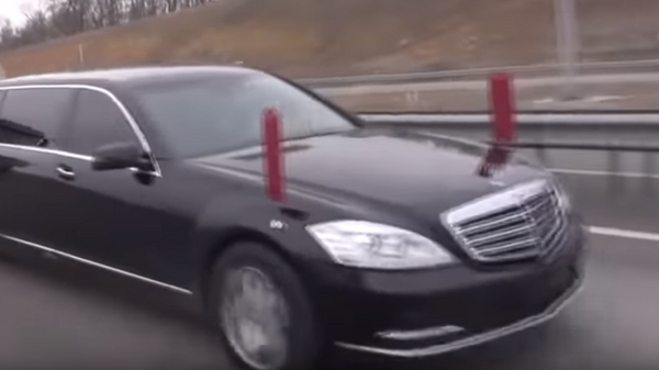 В Сети появились кадры с лимузином Ким Чен Ына во Владивостоке