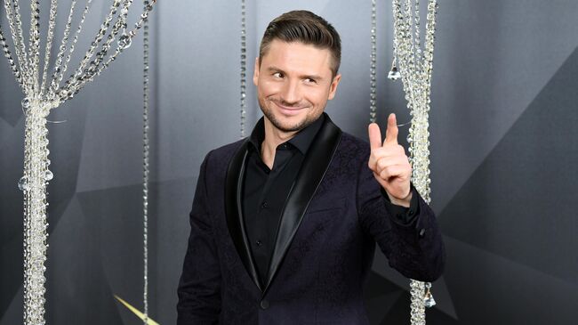 Певец Сергей Лазарев перед вручением музыкальной премии Жара Music Awards