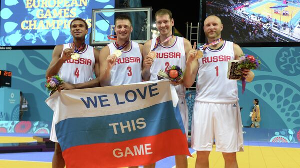 Баскетболисты сборной России 3х3