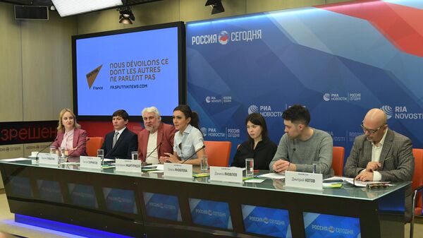 Пресс-конференция, посвященная участию России в программах Каннского кинорынка. 24 апреля 2019