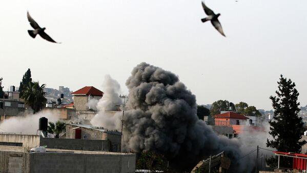 Армия Израиля взорвала дом террориста Омара Абу Лайла на Западном берегу 