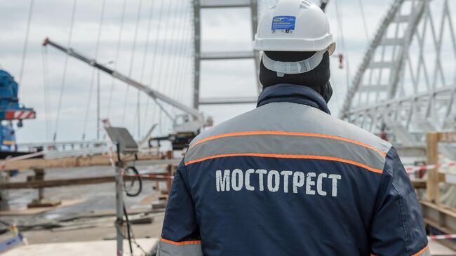 Строительство Крымского моста