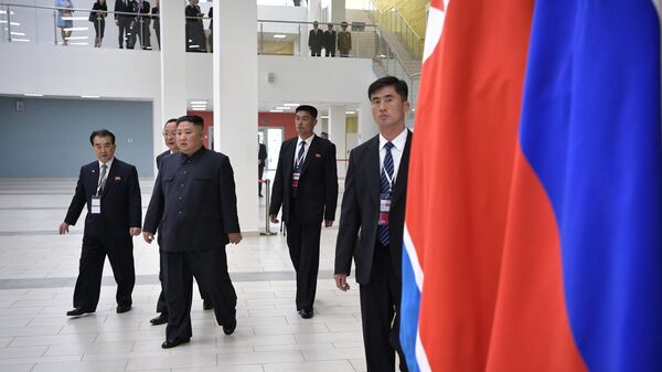 Председатель Госсовета Корейской Народно-Демократической Республики Ким Чен Ын во Владивостоке
