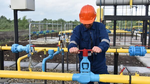 Газовое месторождение во Львовской области Украины