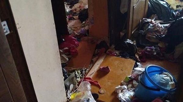 Квартира в Ставрополе, в которой обнаружили малолетних детей