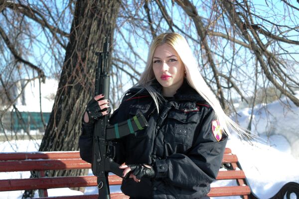 Прапорщик полиции Анна Храмцова, Екатеринбург