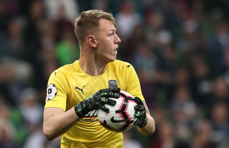 Вратарь Краснодара Матвей Сафонов Вратарь Краснодара Матвей Сафонов