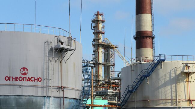 Нефтеперерабатывающий завод в Белоруссии